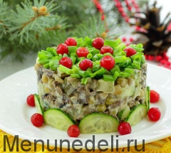 Праздничное меню для января 2016 | Меню недели